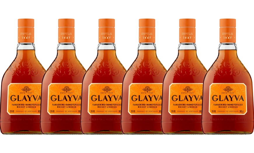 Image 1: 6 x 50cl Glayva Blended Scotch Whisky Liqueur Bottles