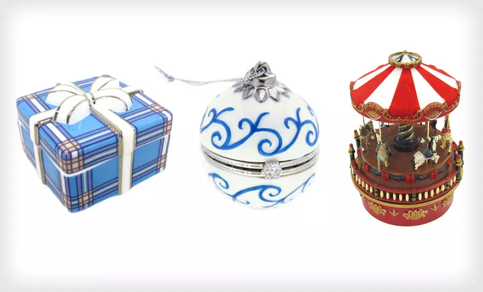 Holiday Jewelry and Jewelry Boxes (Up to 62% Off). Nine Options Available. Free Shipping and Free Returns. - Second Medium