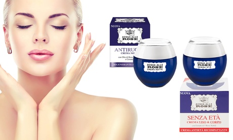 1 o 2 creme acqua alle rose disponibili in 2 varianti