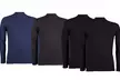 Lot de 4 ou 5 t-shirts col roulés à manches longues, taille et coloris au choix - Second Medium