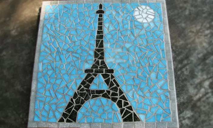 Make a Mosaic Trivet or Wrought-Iron Side Table at Mosaic Beach Studio (Up to 50% Off) - Primary Image