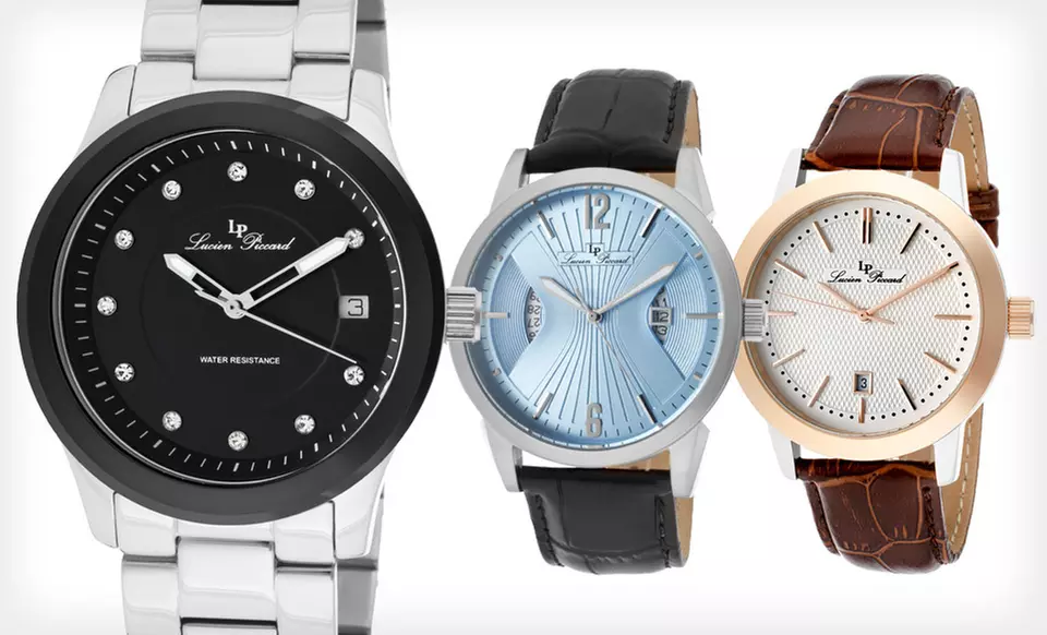 Men's and Women's Lucien Piccard Watches (Up to 91% Off). 14 Options Available. Free Shipping. - Primary Image