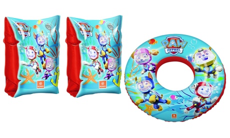 Brassards et bouée de natation gonflables Pat Patrouille pour enfant
