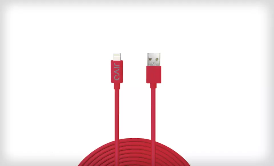 Jivo 10-Foot Apple Certified Lightning to USB Charge+Sync Cable.﻿ Multiple Colors Available. Free Returns. - Second Medium