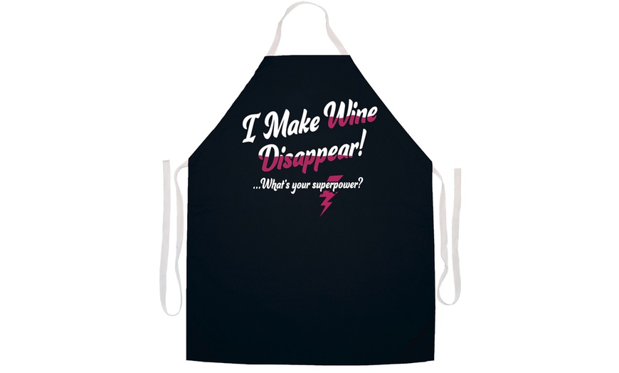 Up To 36% Off on Wine Themed Kitchen Aprons | Groupon Goods