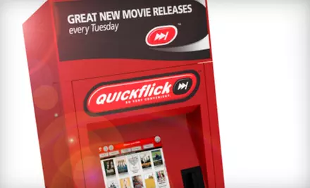 $2 for 5 DVD Rentals from QUICKflick ($6 Value) - Primary Image
