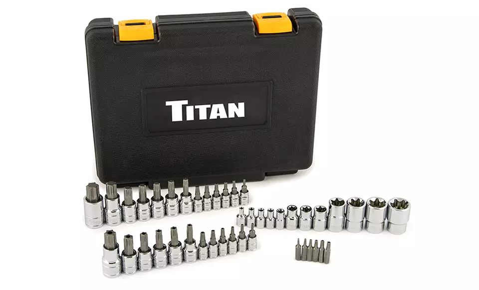 Titan 43-Piece Master Star Bit Socket Set - Primary Image