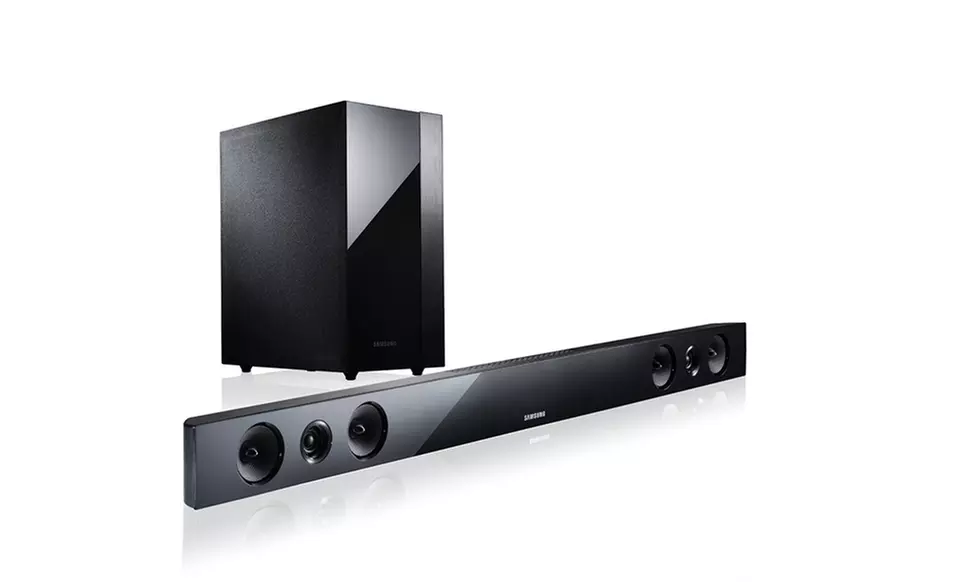 Samsung Sound Bar with Bluetooth, Wireless Subwoofer, and HDMI Cable (Manufacturer Refurbished) - Primary Image