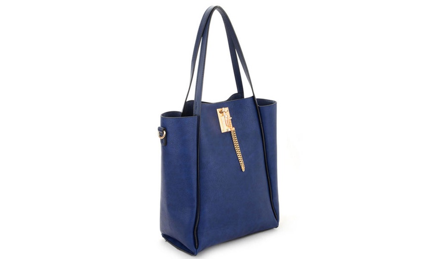 Image 7: Large Tote with Free Pouch