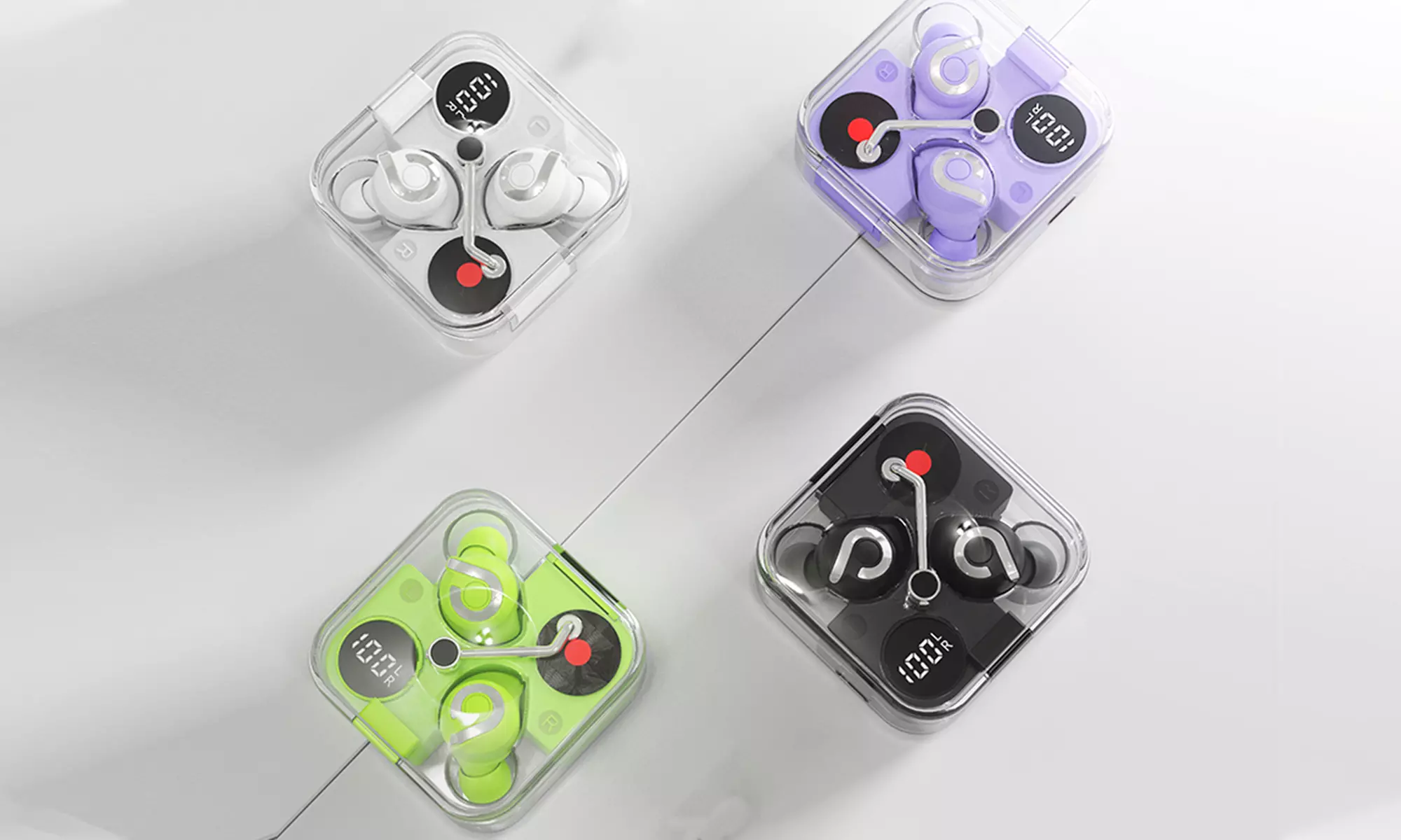 Bluetooth-Kopfhörer XE89 mit LED-Akku-Anzeige in der Farbe nach Wahl - Primary Image