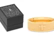 Stainless Steel Our Father Prayer Band Ring - Second Medium