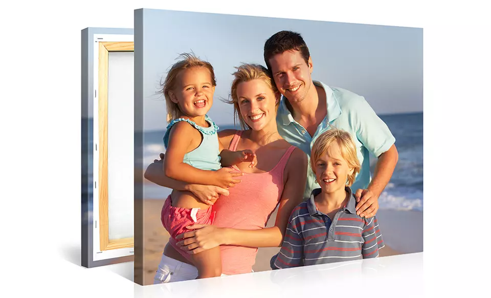 One or Two 20"x16" Canvas Portraits with Free Shipping from CanvasOnSale (Up to 75% Off)  - Primary Image