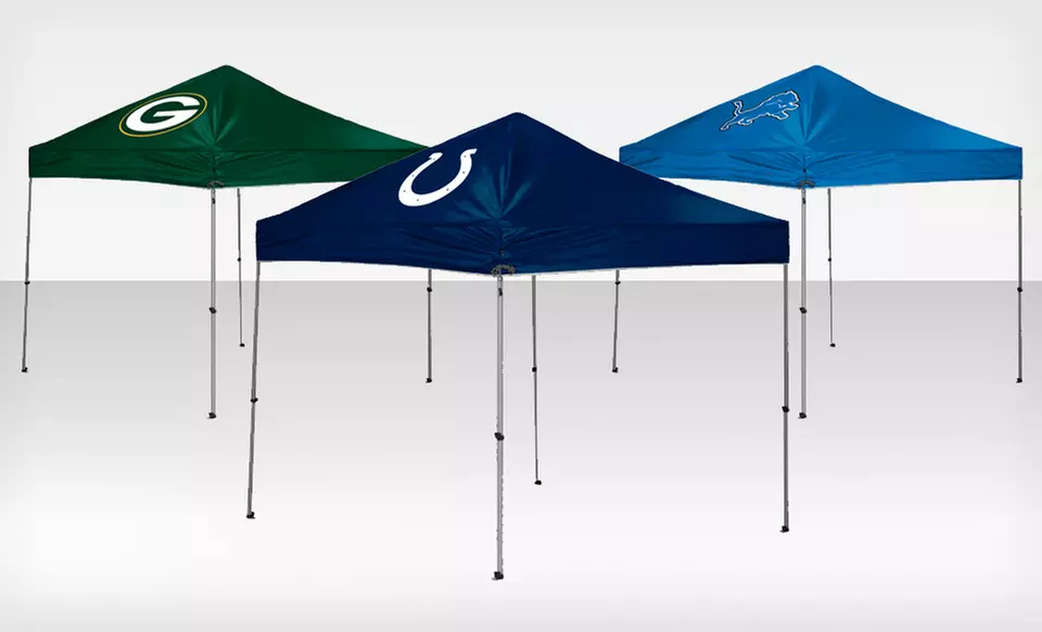 $129.99 for a 9’x9’ NFL Canopy Tent ($170 List Price). Multiple Teams Available. Free Shipping and Returns. - Second Medium