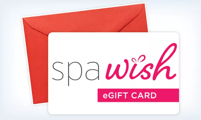 One or Two $50 Spa Gift Cards from SpaWish (Up to 35% Off) - Primary Image