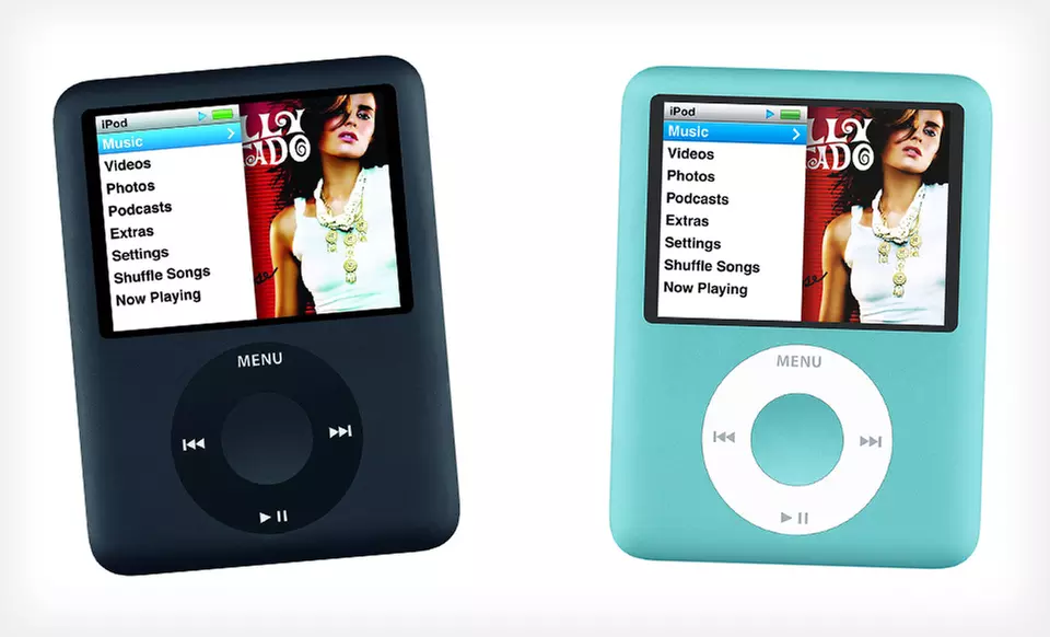 Apple 4GB or 8GB iPod nano Gen 3 (Refurbished) (Up to 70% Off). Multiple Colors Available. Free Shipping and Returns. - Second Medium