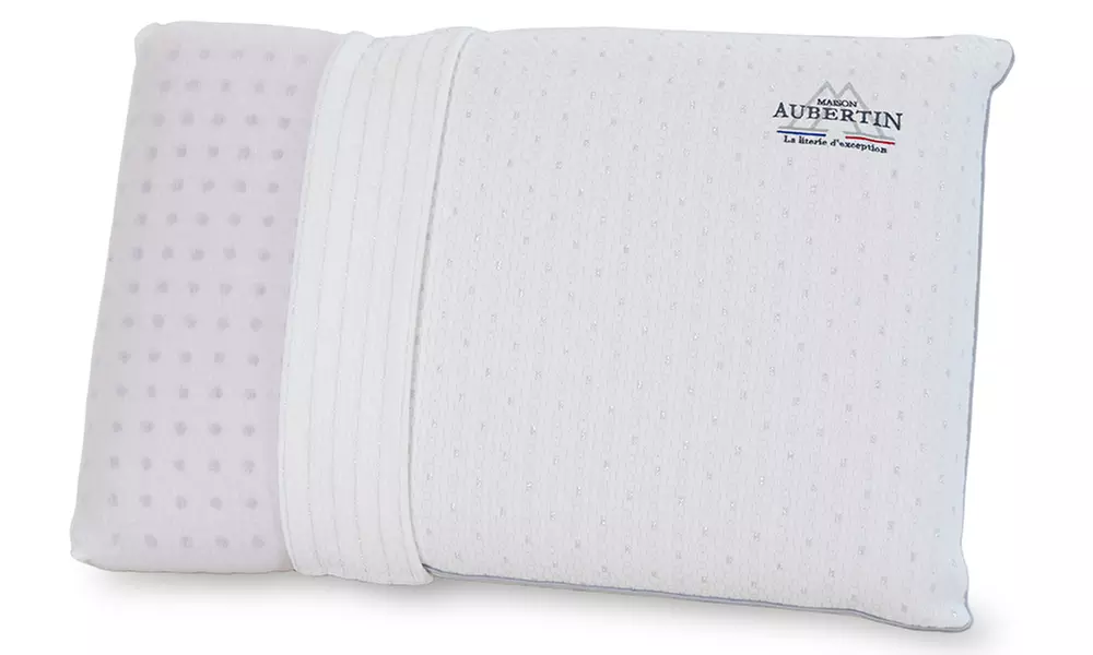 Oreiller "Malva" avec mousse HR et extrait de fleurs de guimauve