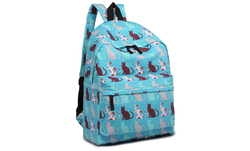 Image 11: Großer Rucksack mit Print