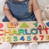 Image 7: Personalized Wooden Name Puzzle Board by Justyling Up to 81% Off