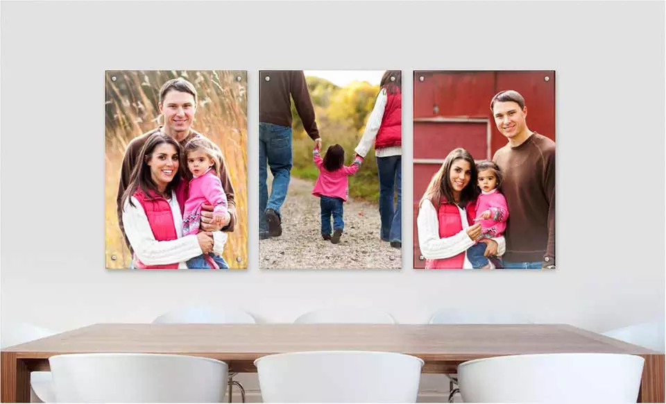 $31.99 for a 16"x20" Personalized Acrylic Photo Wall Art from ImageKind. Shipping Included ($148.95 Total Value). - Second Medium