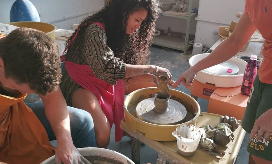 Image 1: BYOB - Pottery Taster Class at Cernamic