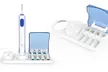 1 ou 2 organiseurs de brosse à dents électrique disponible avec ou sans couvercle - Second Medium