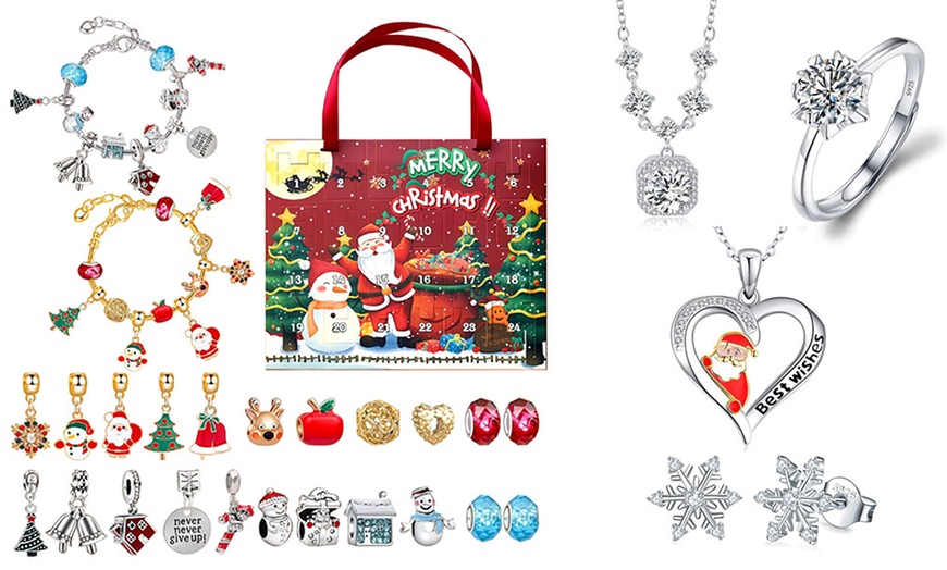 Image 1: Calendario dell'Avvento con gioielli