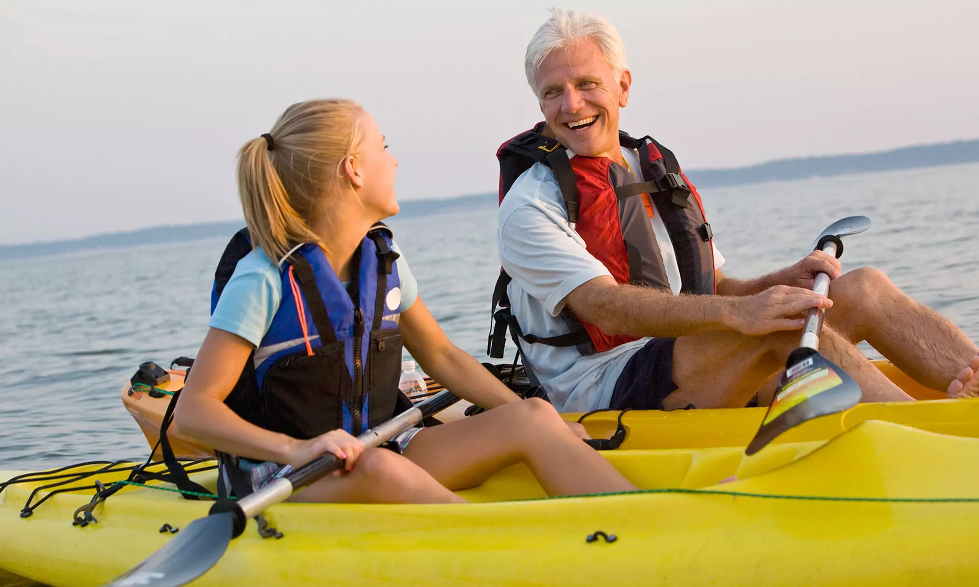 One or Two-Hour Use of a Single or Double Kayak with Lesson from Marina Paddle (51% Off)  - Primary Image