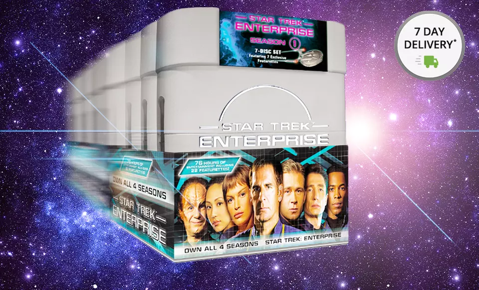 Star Trek: Enterprise Complete Series DVD Box Set. 7-Day Delivery. Free Shipping and Returns. - Primary Image