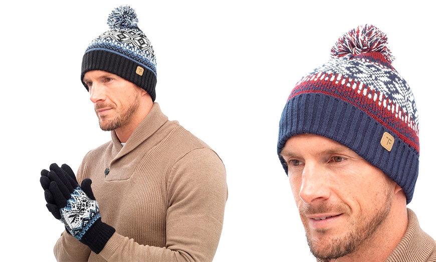 Men's Hat and Gloves Set | Groupon Goods