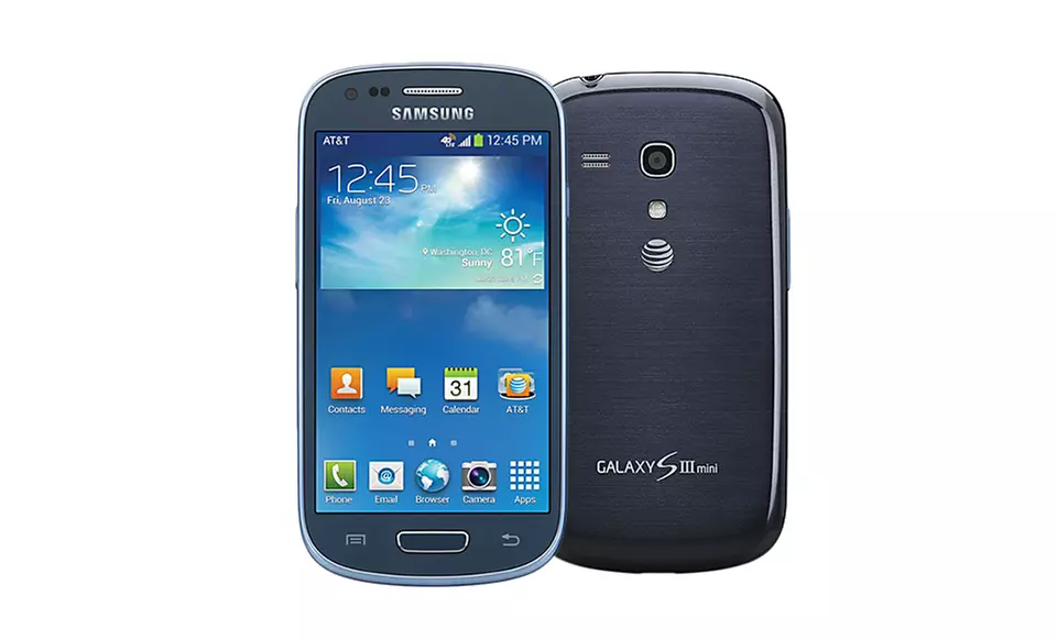 Samsung Galaxy S3 Mini 8GB 4G LTE Android Smartphone (GSM Unlocked) - Primary Image