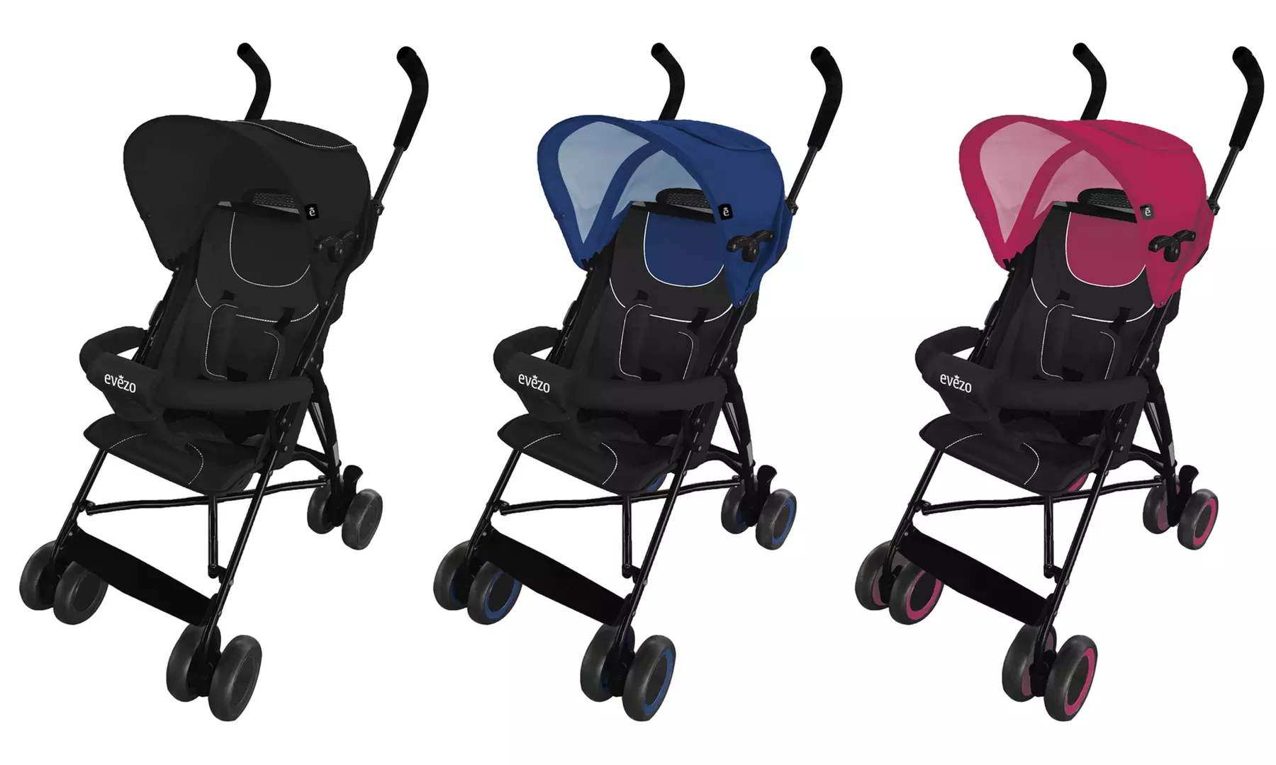 Evezo Compact Lightweight Baby Stroller - Primary Image