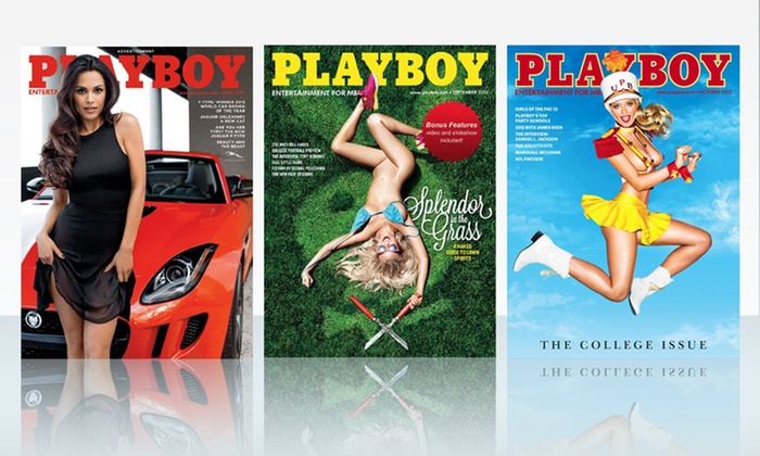 Playboy Magazine Groupon Goods