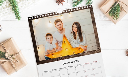 One | 9"x12" Wall Calendar - Top Binding - Printerpix