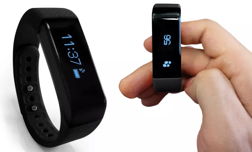Image 7: Fitnesstracker of -koptelefoon