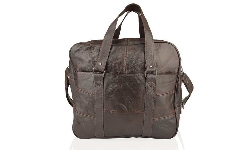 Image 34: Woodland Leathers Men's Bag