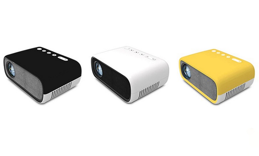 Image 4: YG280 Mini Portable LED Micro Projector