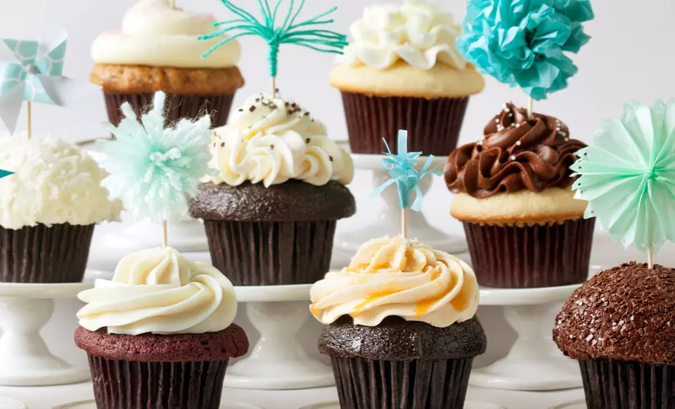 $19.50 for A﻿ Dozen Classic Cupcakes or $38.50 Worth of Specialty Cupcakes at Trophy Cupcakes and Party ($38.50 Value)  - Primary Image