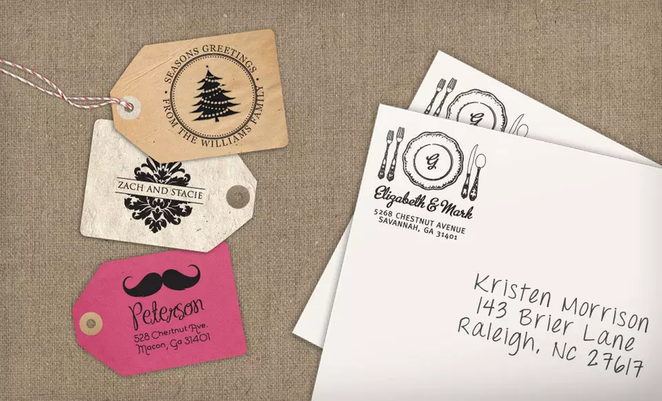 Personalized Self-Inking Stamper from InvitationBox - Second Medium