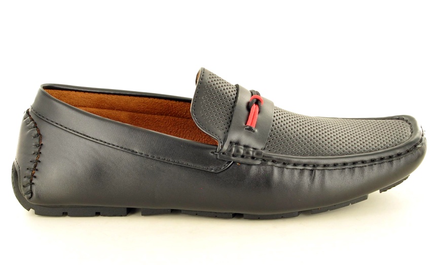 Image 6: Men's Perforated Casual Loafers