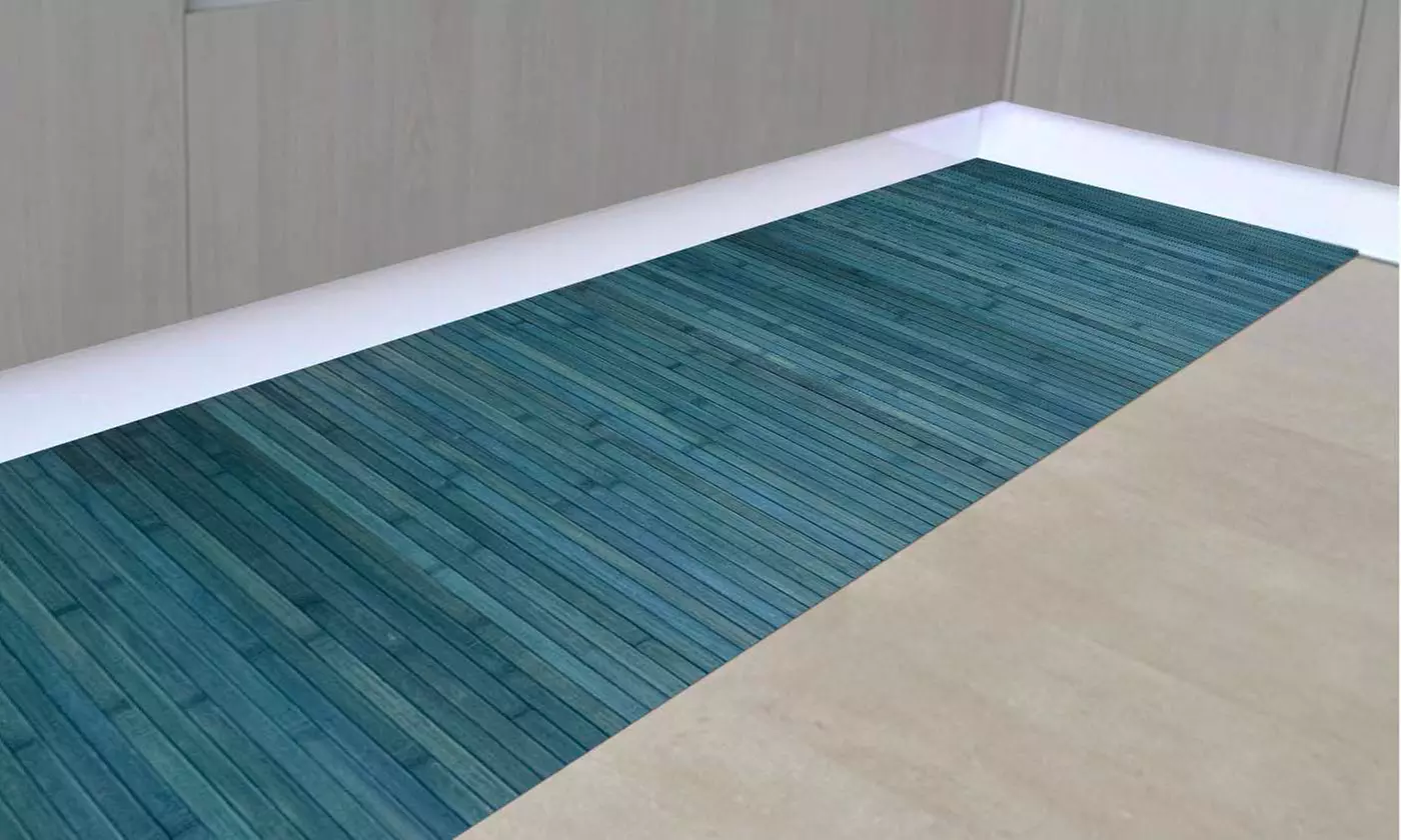 Teppich-Läufer aus Bambus