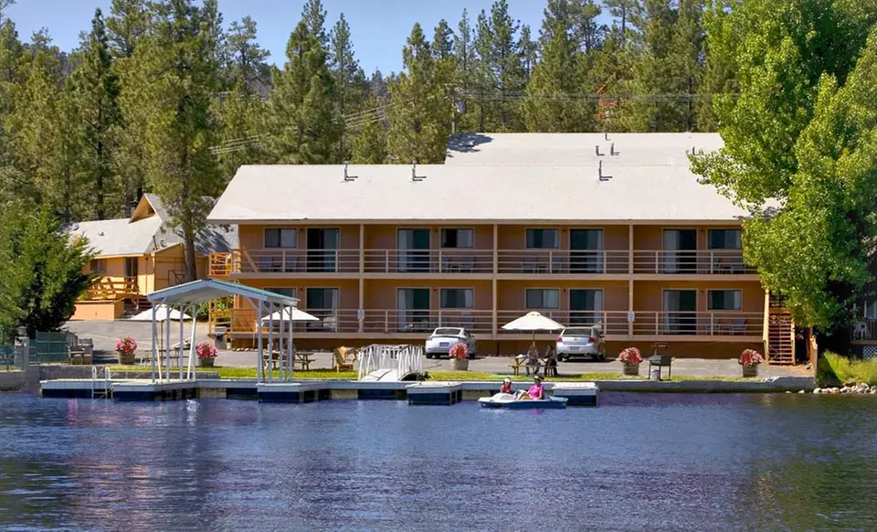 Stay at Big Bear Lake Front Lodge in Big Bear Lake, CA. Dates into June. - Primary Image