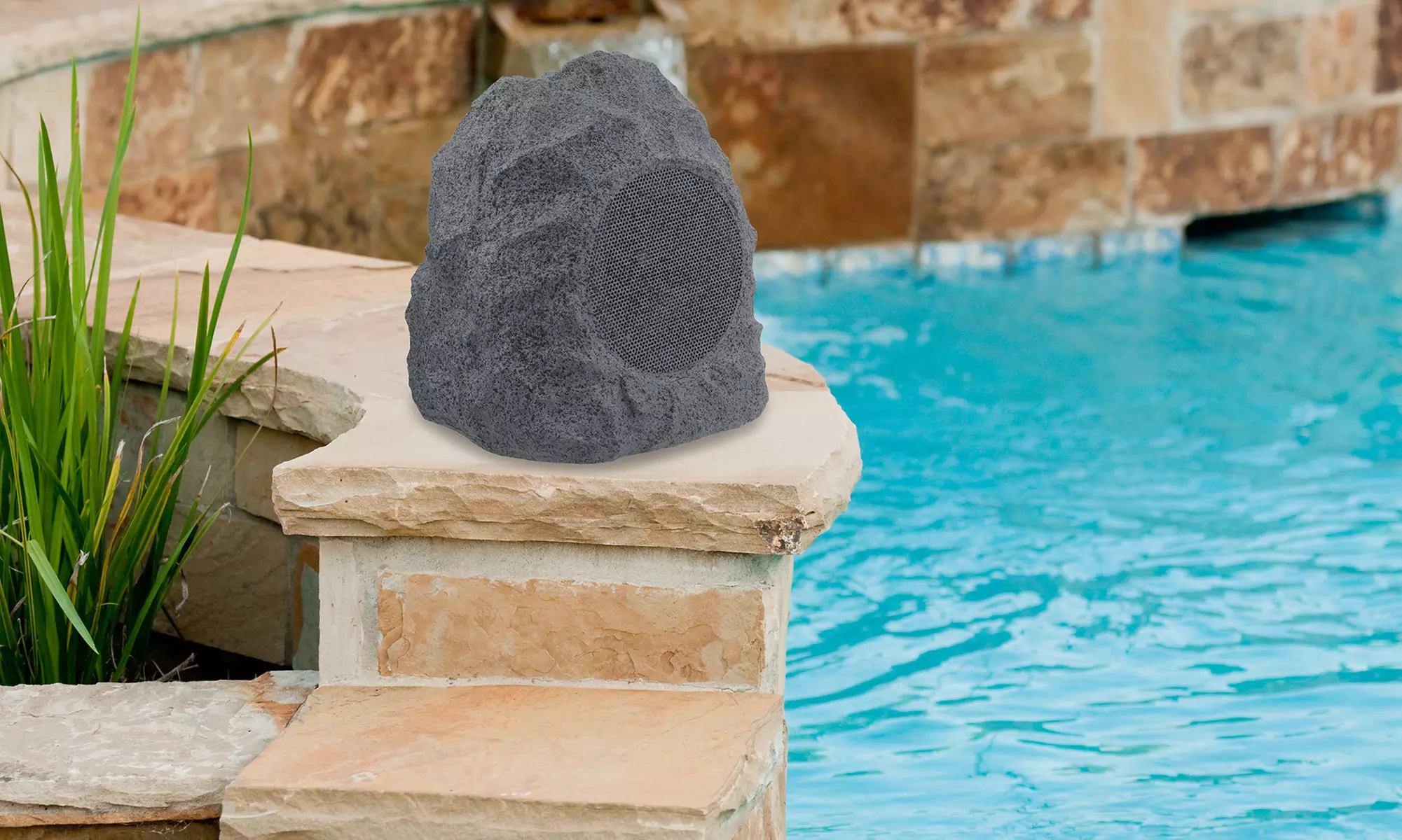 Vivitar Outdoor Rock-Like Bluetooth Speaker (1- or 2-Pack)  - Primary Image