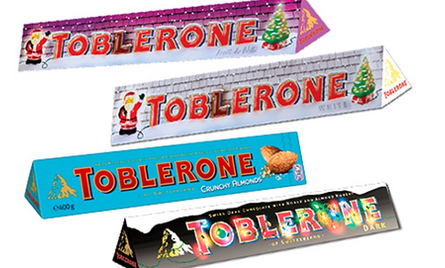 Image 1: 400g Toblerone Bar