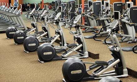 One Year Gym Membership Club Fitness Groupon