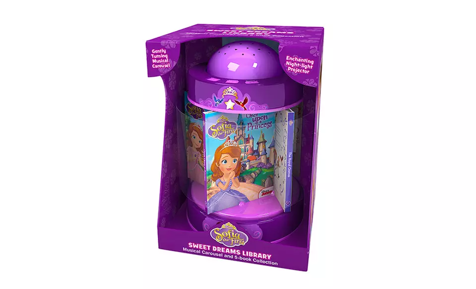 Disney's Sofia the First Musical Nightlight Carousel with 5 Books - Second Medium