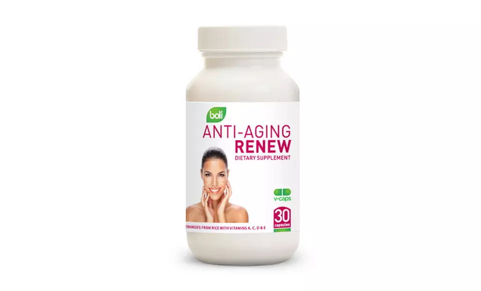  Buy 2 Get 1 Free: 30-Count Packs of Boli Anti-Aging Renew Phytoceramides Dietary Supplement    - Second Medium