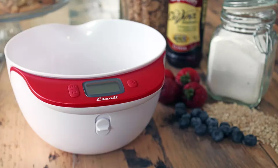 $29 for a 2 Qt. Escali Taso Mixing Bowl Scale ($59.95 List Price). Five Colors Available. Free Shipping and Returns. - Primary Image