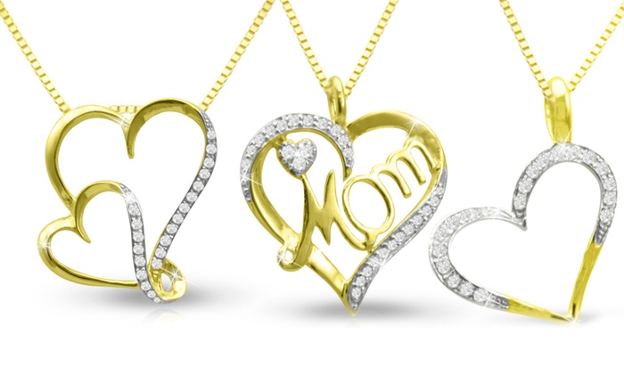 mothers day diamond necklaces