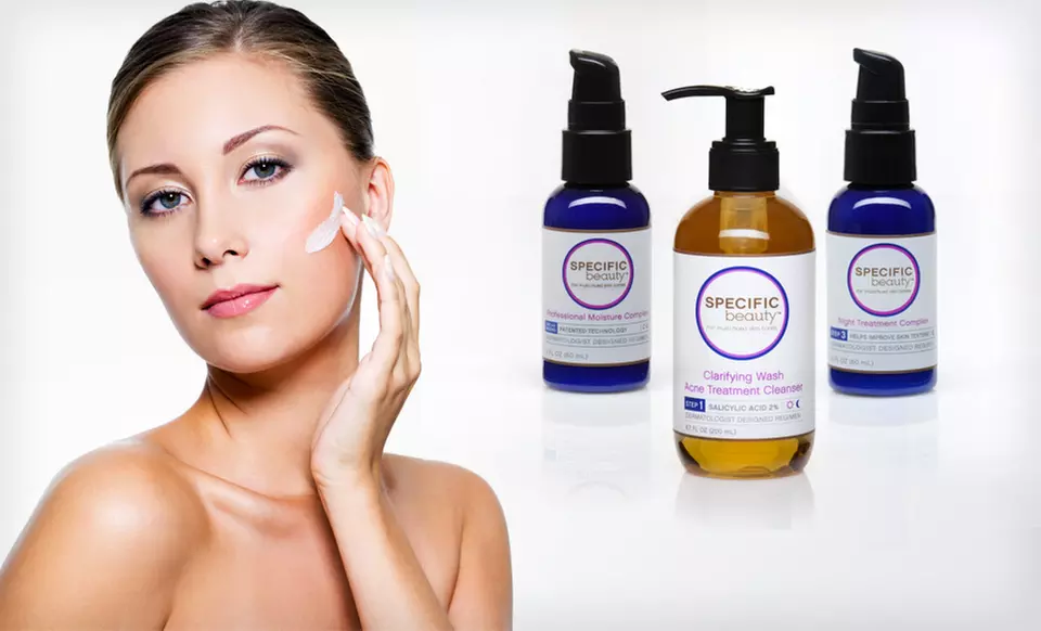 $24.99 for a Three-Piece Specific Beauty Skin-Brightening Regimen ($63.97 List Price) - Primary Image