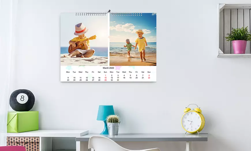 Image 1: Jouw foto's op een kalender